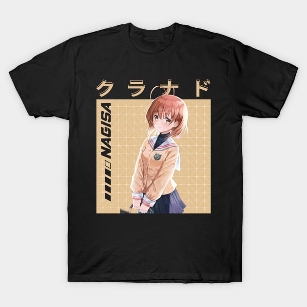 Classic Photo Nagisa Clannad Manga T-Shirt by Cierra Bauch